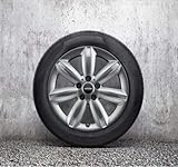 mini countryman f60 felgen  BMW Original Mini Alufelge F60 Countryman JCW Star Spoke 539 Silber 17 Zoll
