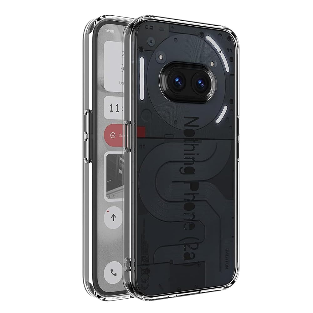 Amazon Brand- Solimo Basic Case for Nothing Phone (2a) 5G (Silicone_Transparent) (B0CXXRHKTD) Amazon Price History, Amazon Price Tracker