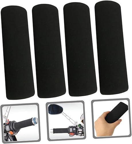 Miniatura 9 de BESPORTBLE Agarres para manillar de motocicleta, espuma para aliviar la fatiga, reemplazable, agarre cómodo, a prueba de golpes, para vehículos todo