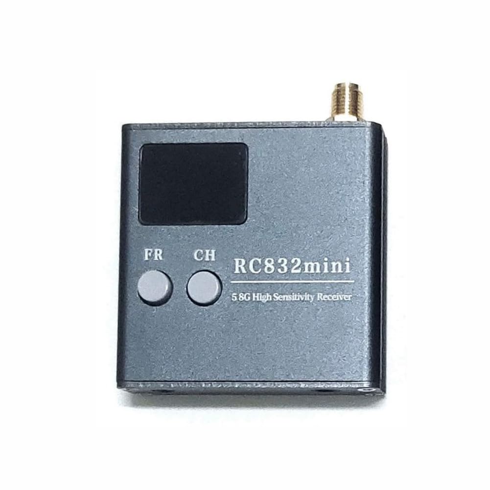 RC832Mini 5.8G 56Ch Ricevitore Ad Alta Sensibilità con A/V e di Alimentazione per Velivoli Multicottero FPV