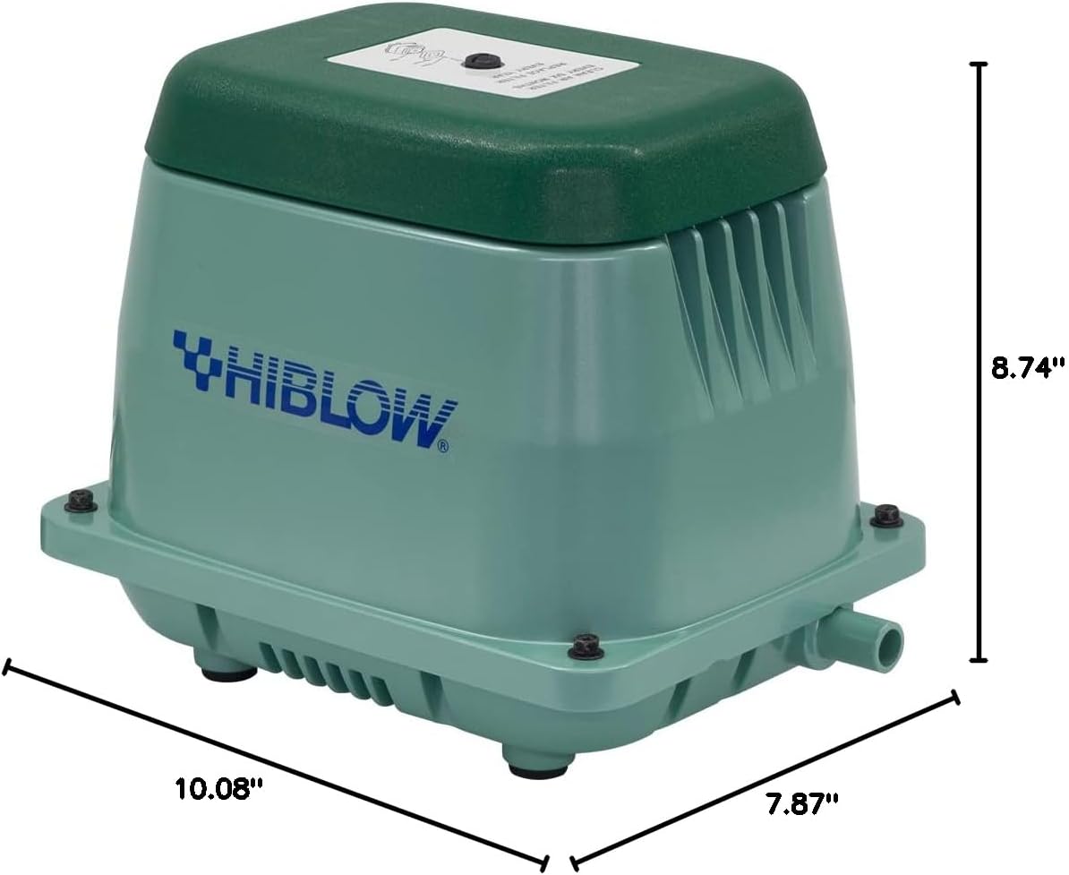 HIBLOW HP-120LL Pond Aerator/Septic Linear Air Pump