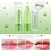 Imagen de Desing Wish 3 Piezas Pintalabios Magico Labial Cambia Color PH Labiales Aloe Vera Barra de Labios Permanente Bálsamo Labial Hidratante Lip Tint Gloss Brillo Labios Lapiz Kit Maquillaje Mujeres Regalo