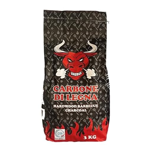 TORO - Carbonella di Legna per Barbecue, Composto da Legni Molto Duri del Sud Africa e della Namibia, Carbone per BBQ Ideale per Qualsiasi tipo di Cottura, Pezzatura Media, 3 kg