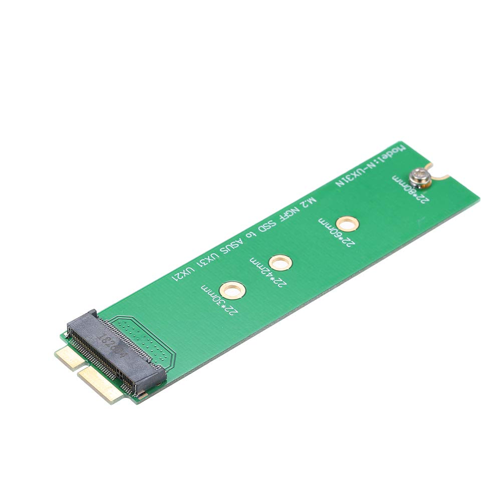 Festnight M.2 NGFF to UX21/UX31 SSD Adapter Hard Disk Converter Adapter Card Support 2230/2242/2260/2280