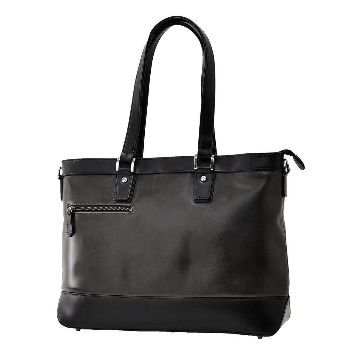 [Sacro] 職人のこだわり トートバッグ ビジネスバッグ メンズ 大容量 ビジネス 防水 自立 床置き a4 13.3型PC収納 PUレザー ファスナー付き 収納ポケット 肩掛けフック付き レディース 大きめ 小さめ 就活 通勤 通学 出張 旅行 (チ 511mFRw62NL.jpg