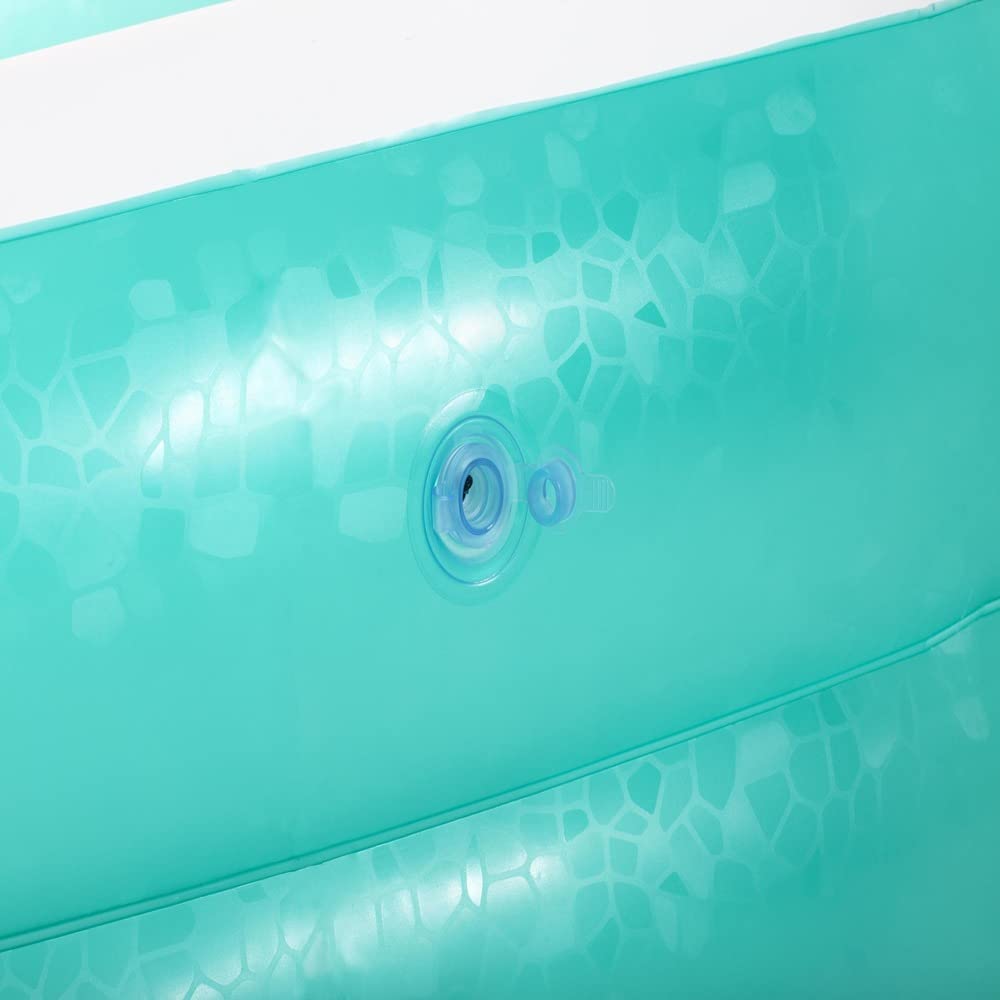 Bestway 54005 Piscina Gonfiabile familiare traslucido 200x146x48 cm- Verde