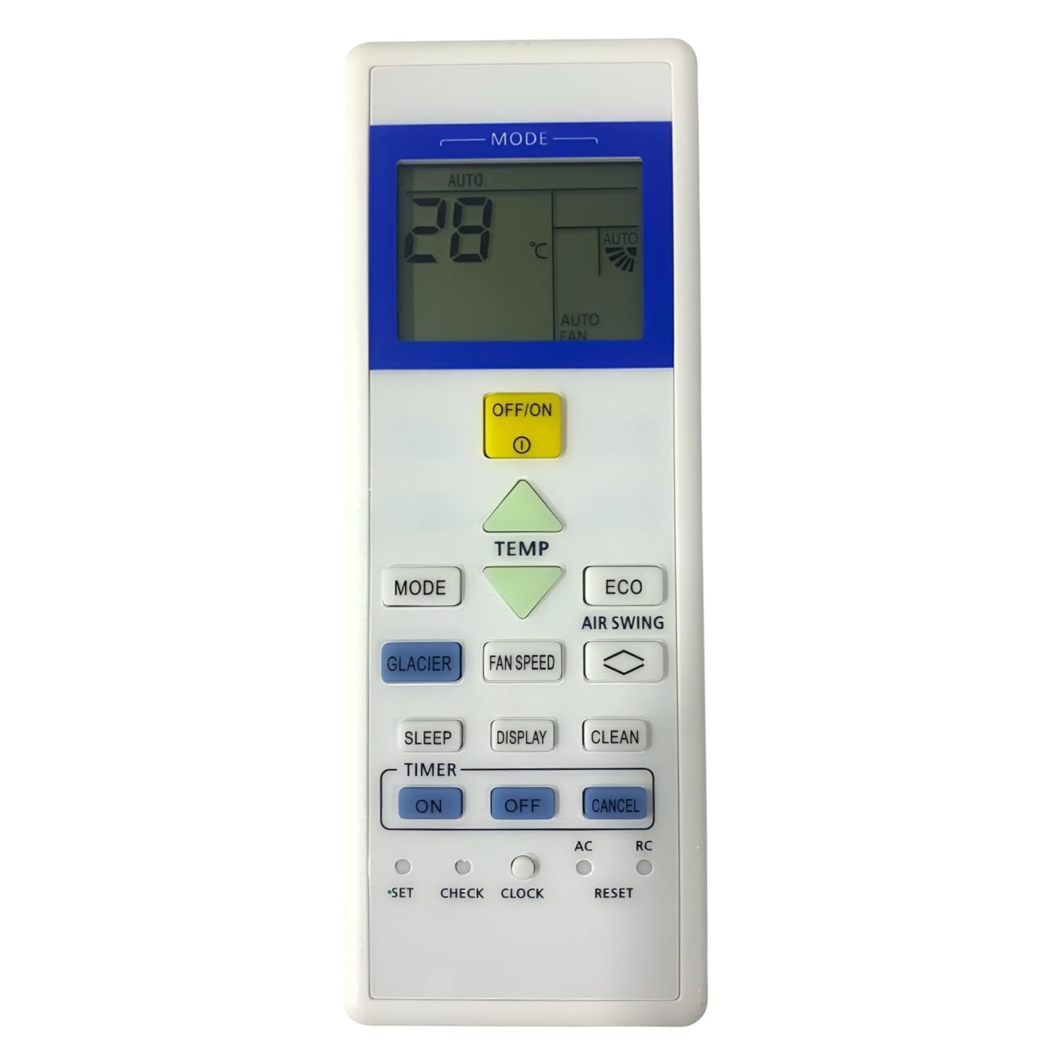 V4® Compatible Replacement Remote Control for Sanyo Air Conditioner (Model No- YY 157D AC Remote) | Suitable for 1 Ton, 1.5 Ton, 2 Ton Split and Window Air Conditioners (B0D72VJ3LP) Amazon Price History, Amazon Price Tracker