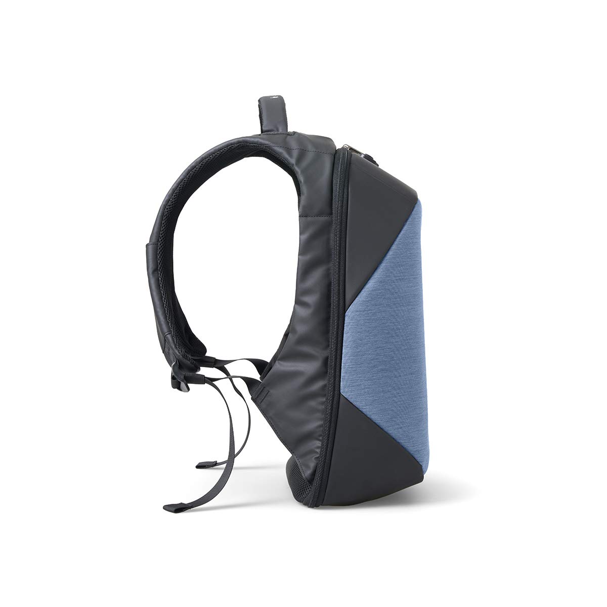 Intempo Zaino Antifurto Versatile Tekniko Big in Tessuto Idrorepellente, Cavo Telescopico Antifurto, Chiusura con Combinazione, Presa USB Esterna, Dimensioni 34 x 46 x 16 cm, Colore Azzurro