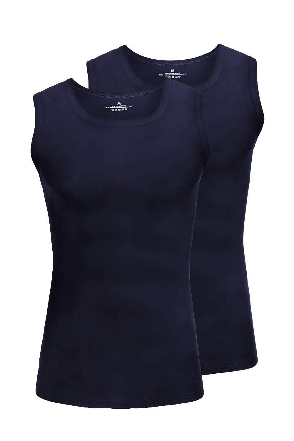 e.VIP 2er Pack Business Herren Unterziehshirt Muscle Shirt Marco 15481 aus Baumwolle + Modal, atmungsaktiv