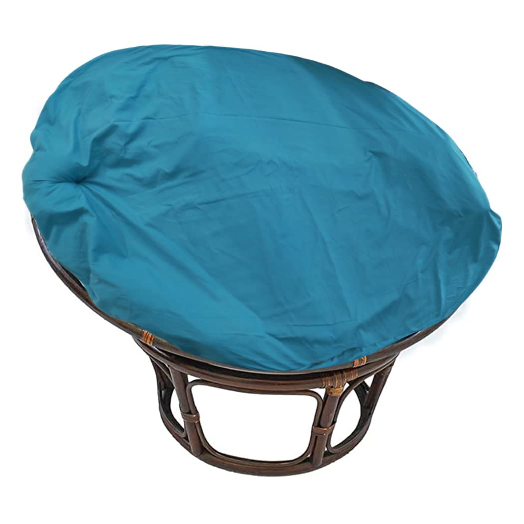 TDHLW Papasan Cushion Cover, Papasan Slipcover, Papasan Chair Cushion Covers Only, Outdoor Indoor Cushion Waterproof Slipcover for Papasan Wicker Egg Chair,blue,67 * 67in
