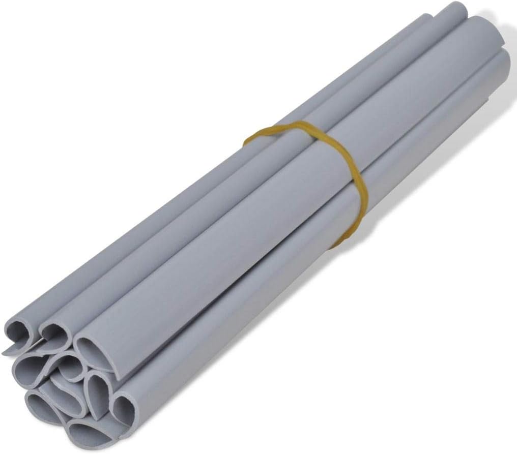 Privacy Screen, Weatherproof Garden Privacy Screen,for Residential, Outdoor, Yard, Garden, Garden Privacy Screen PVC 229.7'x0.6' Light Gray