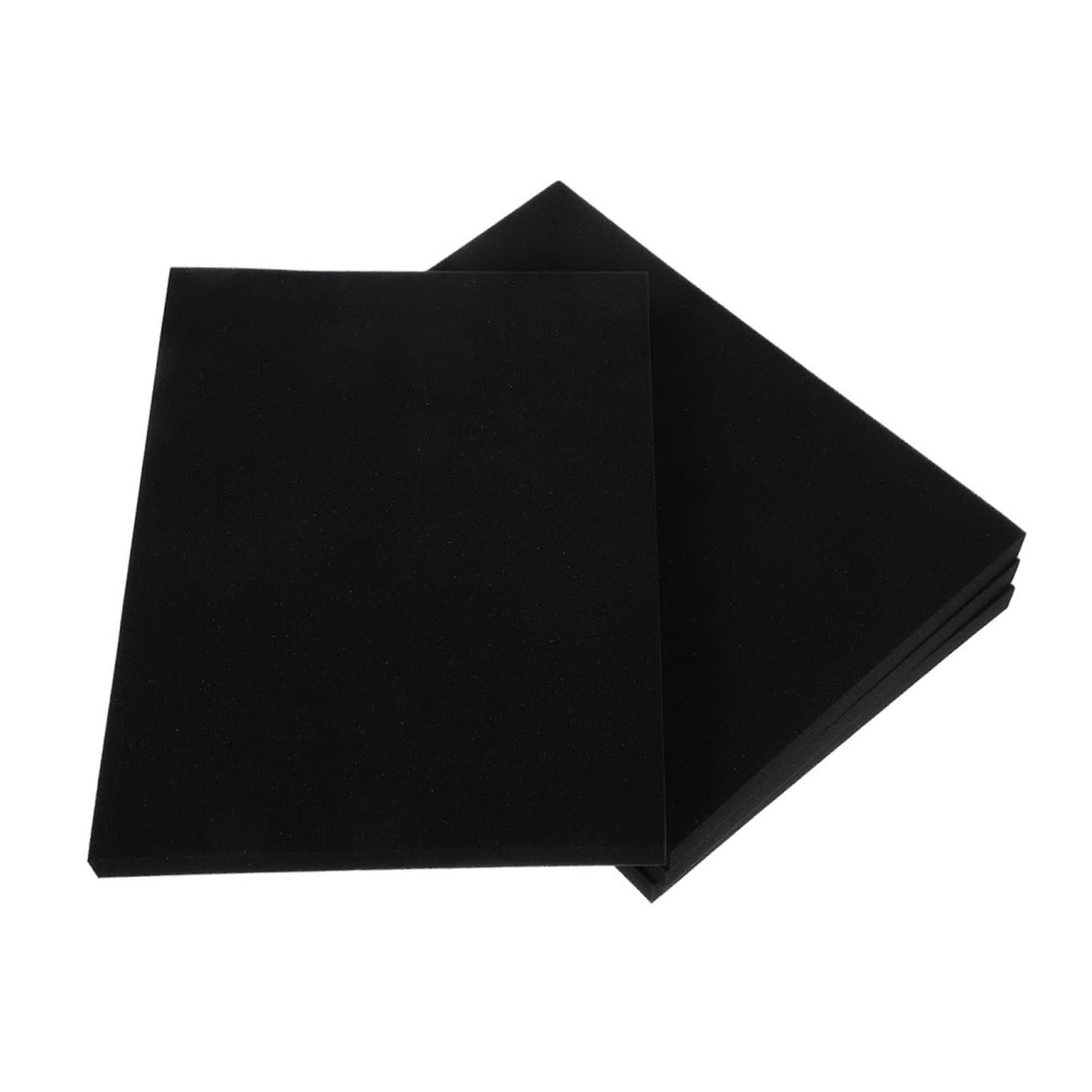 Fogli di Schiuma per Imballaggio Nero 4 Pezzi in Poliuretano