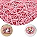 Darfukei Crinkle Paper Filler, Valentine's Day Shredded Paper For Gift Baskets 1/2LB (8 oz) , Pink Mother's Gifts Day Baskets Grass, Crinkle Cut Papers Shred For Birthdays, Weddings,Boxes Bags, Basket Filler ,Anniversaries,Gift Wrapping