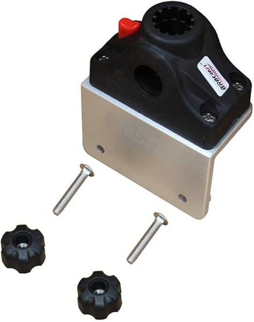 Downriggers Brocraft Universal Swivel Bracket for Tracker Boat Versatrack System