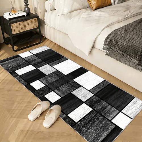 Alfombra de pasillo larga y antideslizante de 70x130 cm, suave y lavable para cocina 6