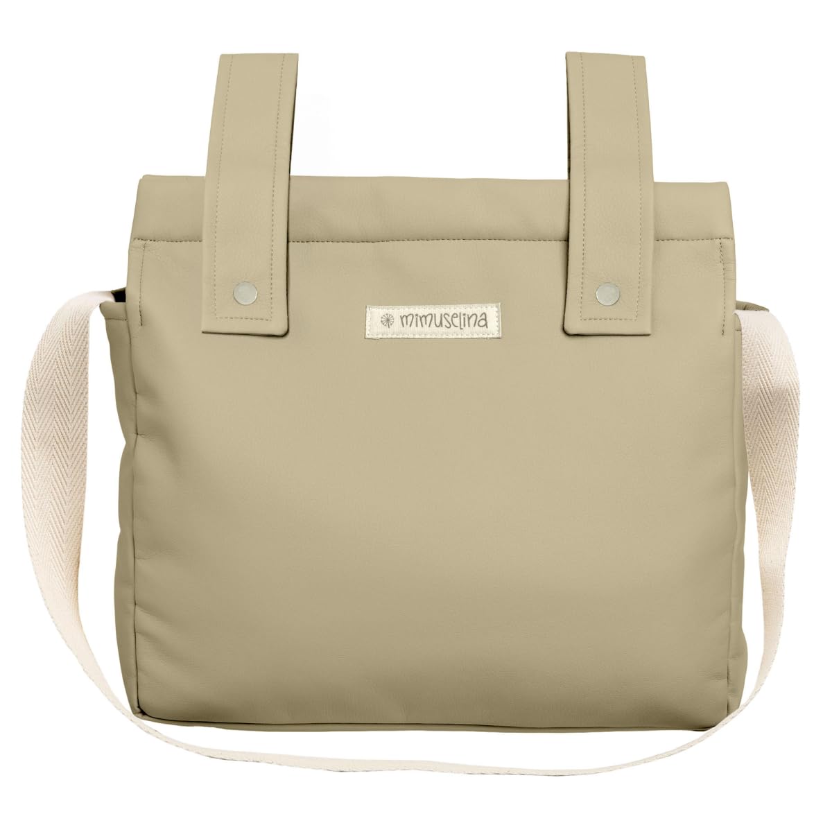 MIMUSELINA Bolso Carro Bebe | Pañalera Bebe organizador para silla paseo con gran capacidad | Bolso Maternidad Elegante y Práctico | Hecho en España — view 13