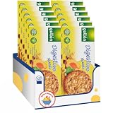 Biscotti Digestive Muesli 230g Biscotti Integrali con Cereali e Frutta Snack Colazione Ricchi di Fibre Variazioni 4/8/12 Confezioni (4 PEZZI)