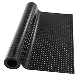 LDXDRU Gummimatte 150x300 cm Gummimatte Meterware Wasserdicht Und Zuschneidbar Noppenmatte Antirutschmatte Auto Kofferraummatte Antirutschmatte Küche Bautenschutzmatte