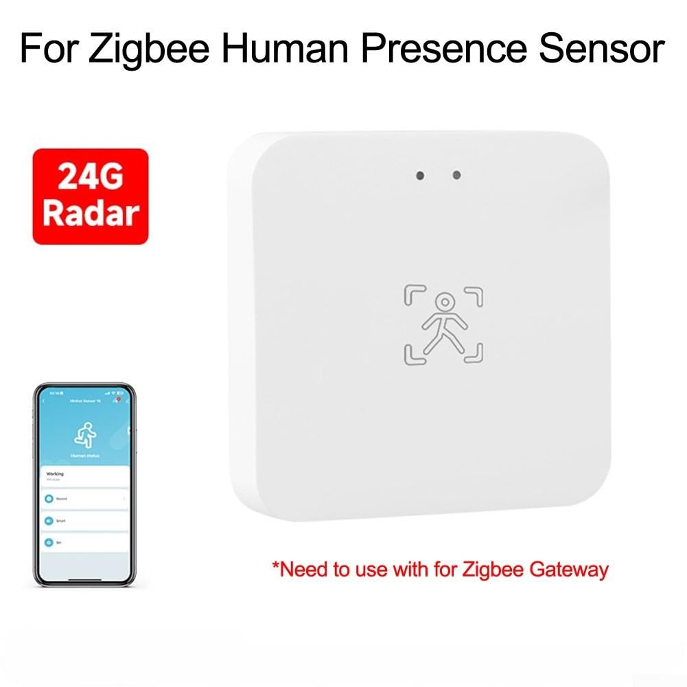 Sensor de Movimiento Inteligente para Seguridad en el hogar, Sensor de Presencia Humana, diseño de bajo Consumo y Respetuoso con el Medio Ambiente (versión WiFi)