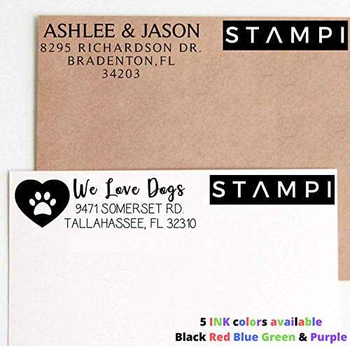 Custom Address Stamps Self Inking Or Wood Handle 10+ Designs! Return Address Stamp Rubber Stamper Self Inking Personalized Customized Stamp Return Address Floral Wedding Script Labels Calligraphy Mail #TOP3