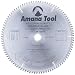 Amana Tool MB12960 Carbide Tipped Double-Face Melamine 12 Inch D x 96T H-ATB, -6 Deg, 1 Inch Bore, Circular Saw Blade