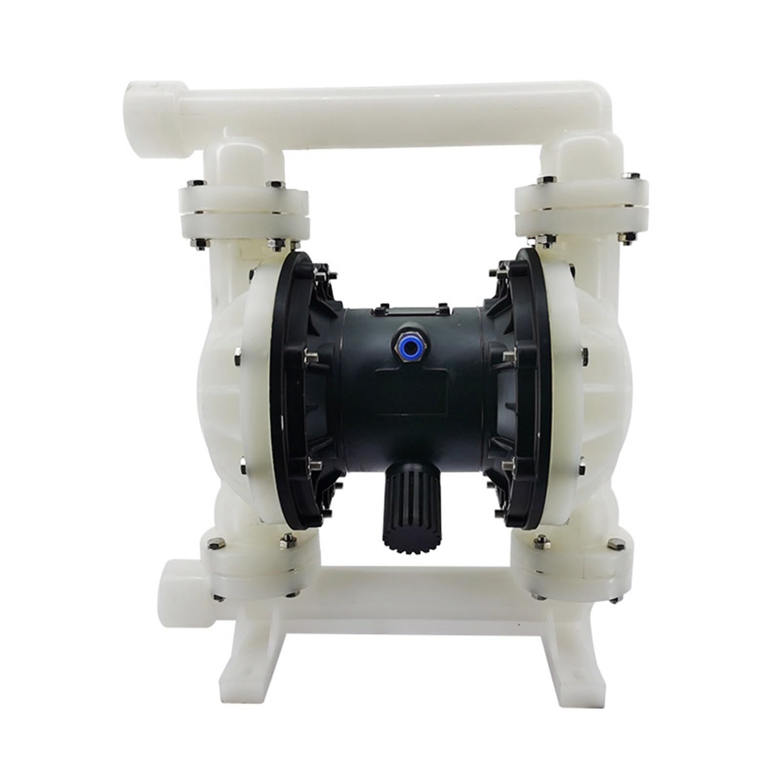 Zxzzas Qby-K25 Diaphragm Pump, Pneumatic Air Operated Double Diaphragm Pump 1/2" 19 L/Min For Chemical Industrial Water Treatment
