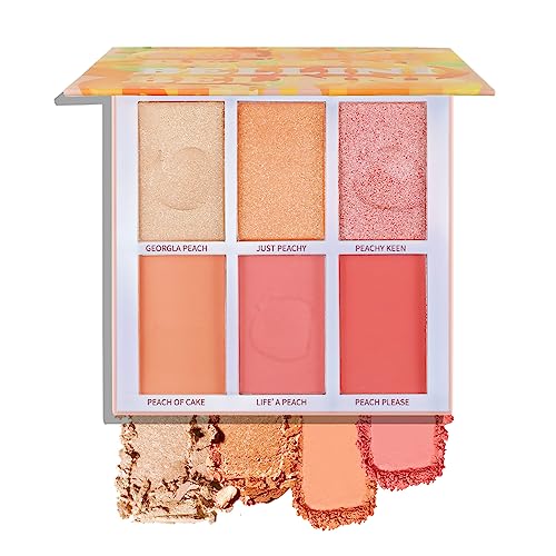 Boobeen Paleta de Colorete y Maquillaje en Polvo y Crema para Cara - Bronceador y Contorno