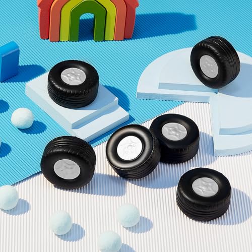 Chivao 12 Pcs Tire Toys, Racing Wheel Toys Party Favor by Chivao - Used condition - Image 3
