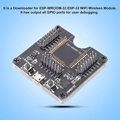 ESP-WROOM-32 Module, ESP32 Test Board Test Burn Board Wireless WiFi Transceiver Development Module