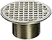 Jones Stephens D6098NP 2 X 4-1/4" Pearl Nickel Spud Strainer