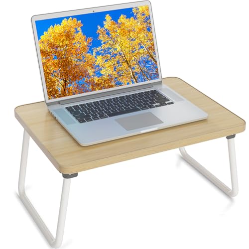 Image of Foldable Lap Desk, Laptop Stand Bed Table Tray for Couch