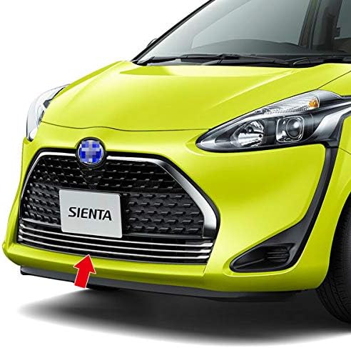 Amazon Augsep トヨタ シエンタ 170系 後期 フロント バンパーグリルカバー グリルガード ガーニッシュ バンパー グリルトリム パネル メッキモール ステンレス製 鏡面仕上げ ドレスアップ カスタムパーツ アクセサリー 外装 エアロ Sienta 3pcs 4159 グリルガード