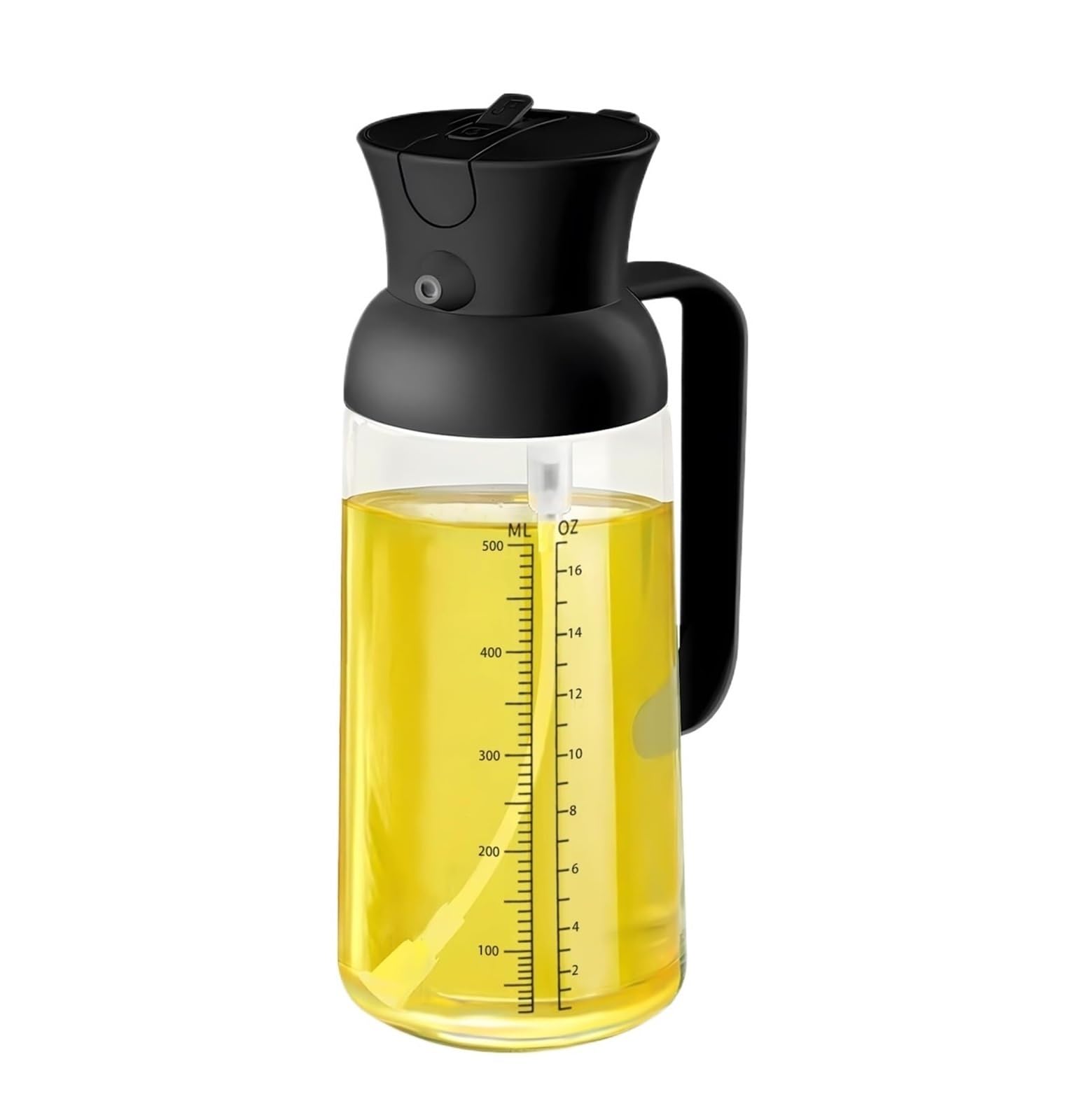 MHbdfsxz Olive Oil Sprayer For Cooking Sprayers Household Olive Oil Dispenser Suitable For Air Fryer Salad Barbecue Kitchen Accessories(Black)