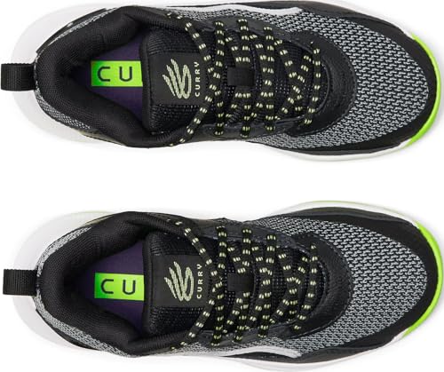 Under Armour - Unisex-Child Gs Curry 3Z 24 Shoes, Color Black (001), Size: 6 M US Big Kid2