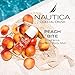 Nautica Peach Bite, a Refreshing Gourmand Hair & Body Mist for Women, Notes of Peach Iced Tea, Peony, and Blond Woods Accord, Long Lasting, 8.0 fl oz