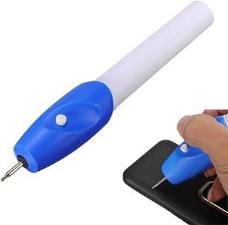 Qureza All Surface Writing Battery Operated Engrave Pen with 2 Engraving Tips (White) Price In India