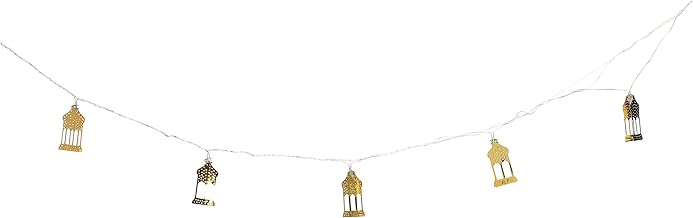 Generic Abraham 10 led syria branch copper diecast ramadan decoration light