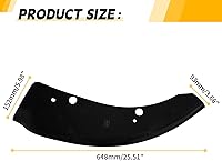 Vista 8 de Protector divisor delantero para 2015-2023 Dodge Charger, alerón de repuesto compatible con acabados SRT 392/Scat Pack/RT/GT (negro)