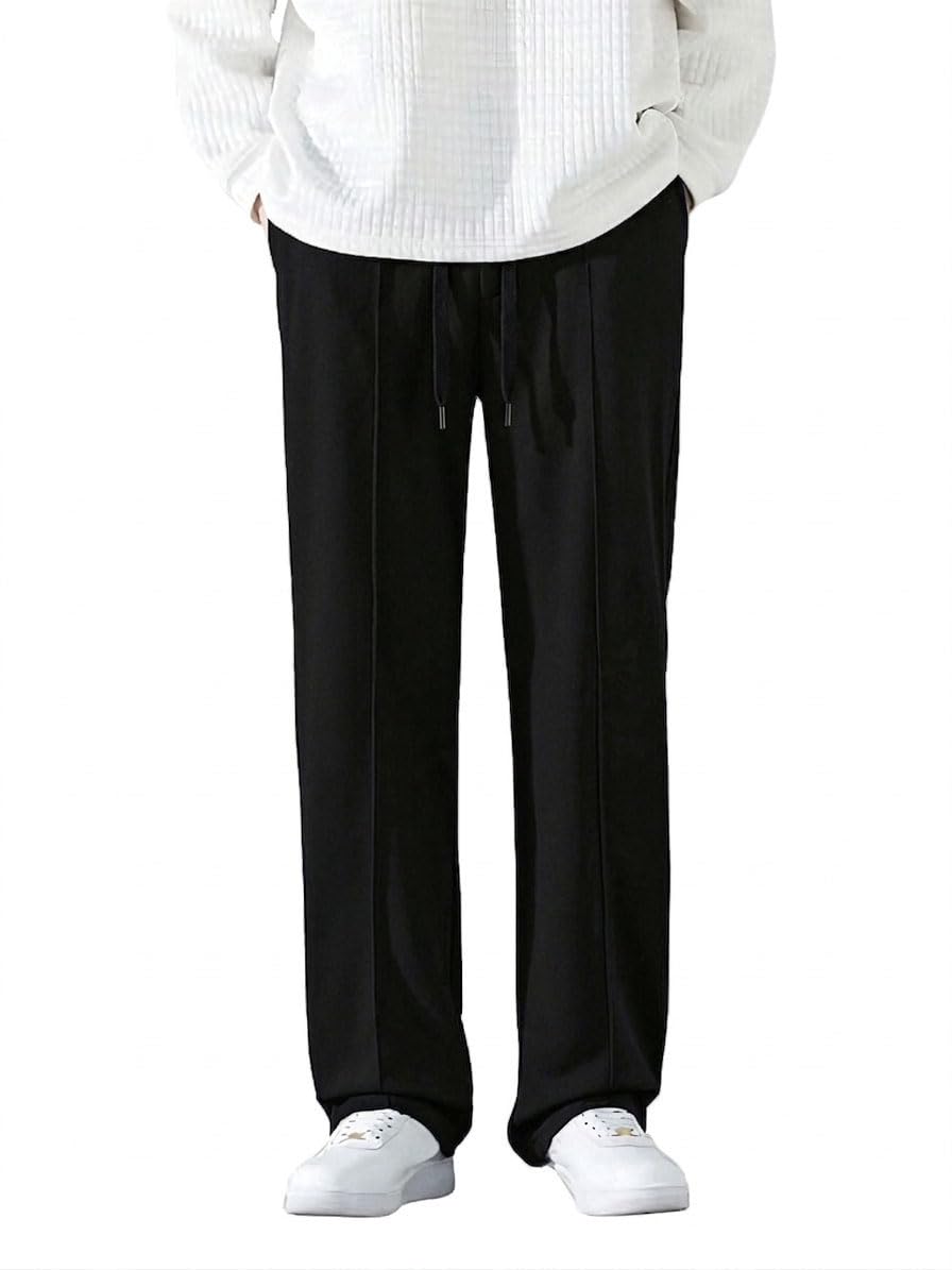 oomph! Casual Pintex Trousers for Men |Men’s Relaxed Fit Pants |Comfortable Stylish Trouser for Man |Stretchable Fabric for Everyday Wear, Travel & Vacation |Male Bottom Wear-picture-33