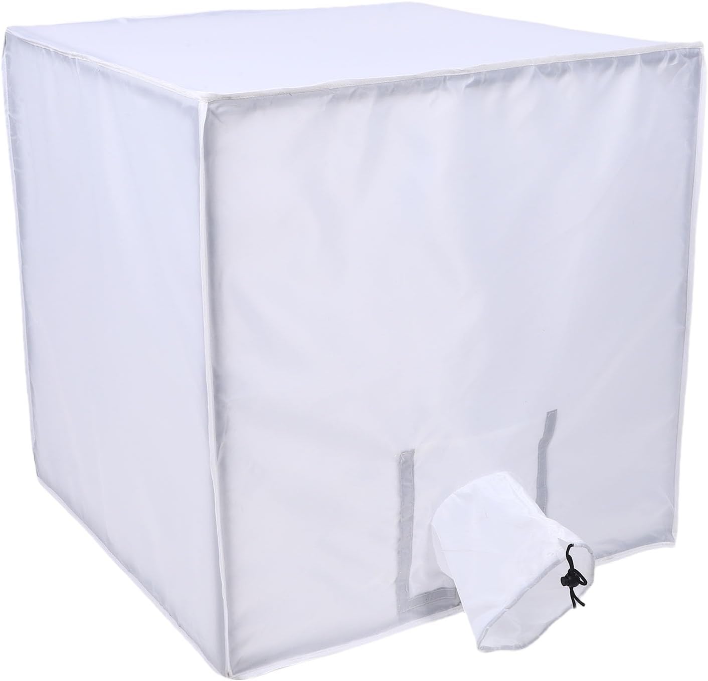 Paint Booth Portable Spray Tent with Filter and Mesh Curtain, 29.53x29.53x29.53in Mesh Door and Window for Furniture Auto Painting Works, Mobile Detachable Painting Tent
