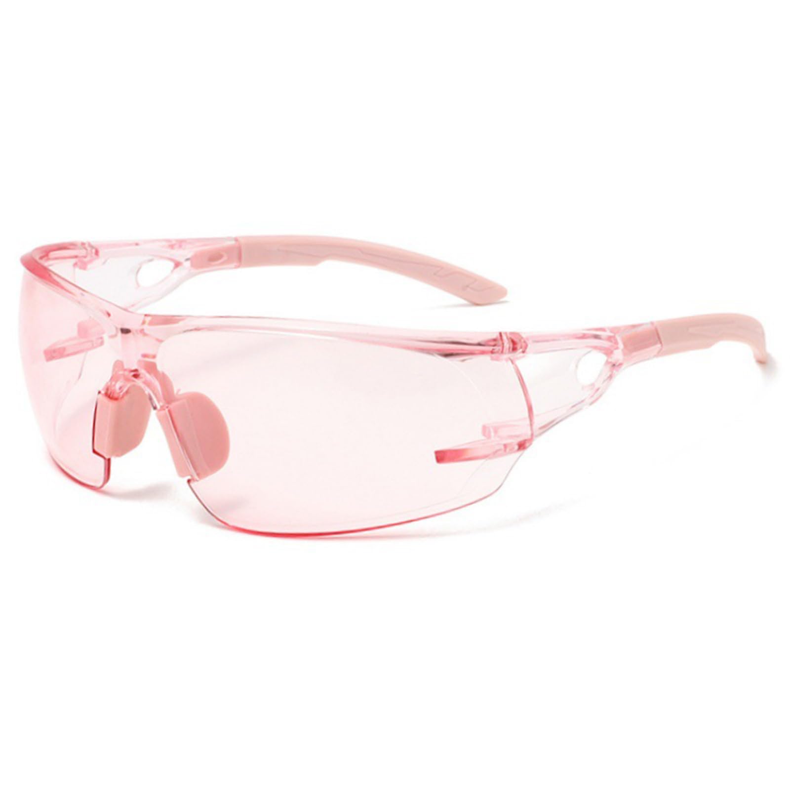 NVOQILIN High-Impact Windproof Glasses with Lens – Motorcycle, Construction & Lab Use – Splash & Sand Windproof Dustproof Cycling Glasses