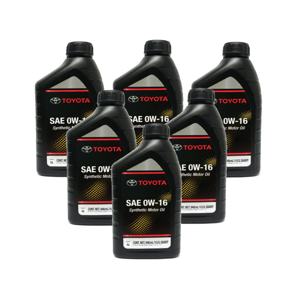 Amazon.com: Genuine OEM Set of 6 Quarts Motor Synthetic Oil GTMO
