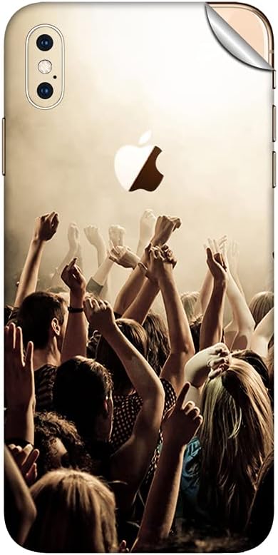 GADGETS WRAP Printed Vinyl Skin Sticker Decal for Apple iPhone X/Xs - Party Crowd