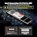 KingSpec 512GB M.2 SSD 2280, Interne Solid State Hard Drive-SATA iii 6Gb/s, M2 NGFF Disco Duro für Desktop Laptop (Lese-/Schreibgeschwindigkeit bis zu 580/520MB/s)