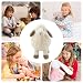 Imagen de Dgayaeic Oveja de Peluche, abrazable, 22 cm
