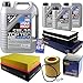 Produktbild QR-PARTS 69407610 Filter Set Inspektionspaket 8 Liter Motoröl Top Tec 4600 5W-30 SCT Germany Innenraumfilter Luftfilter Ölfilter