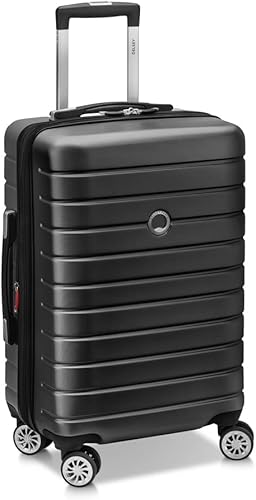 Miniatura 2 de DELSEY PARIS Jessica Hardside - Maleta expandible con ruedas giratorias, Negro -, Equipaje
