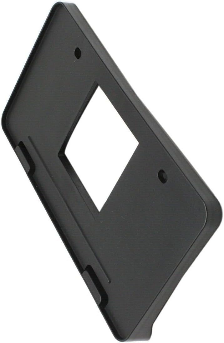 I-Match Auto Parts Front License Plate Frame Bracket Tag Holder Black Textured PP Plastic for 2011 2012 2013 2014 2015 2016 2017 Toyota Sienna 7510108010 TO1068119