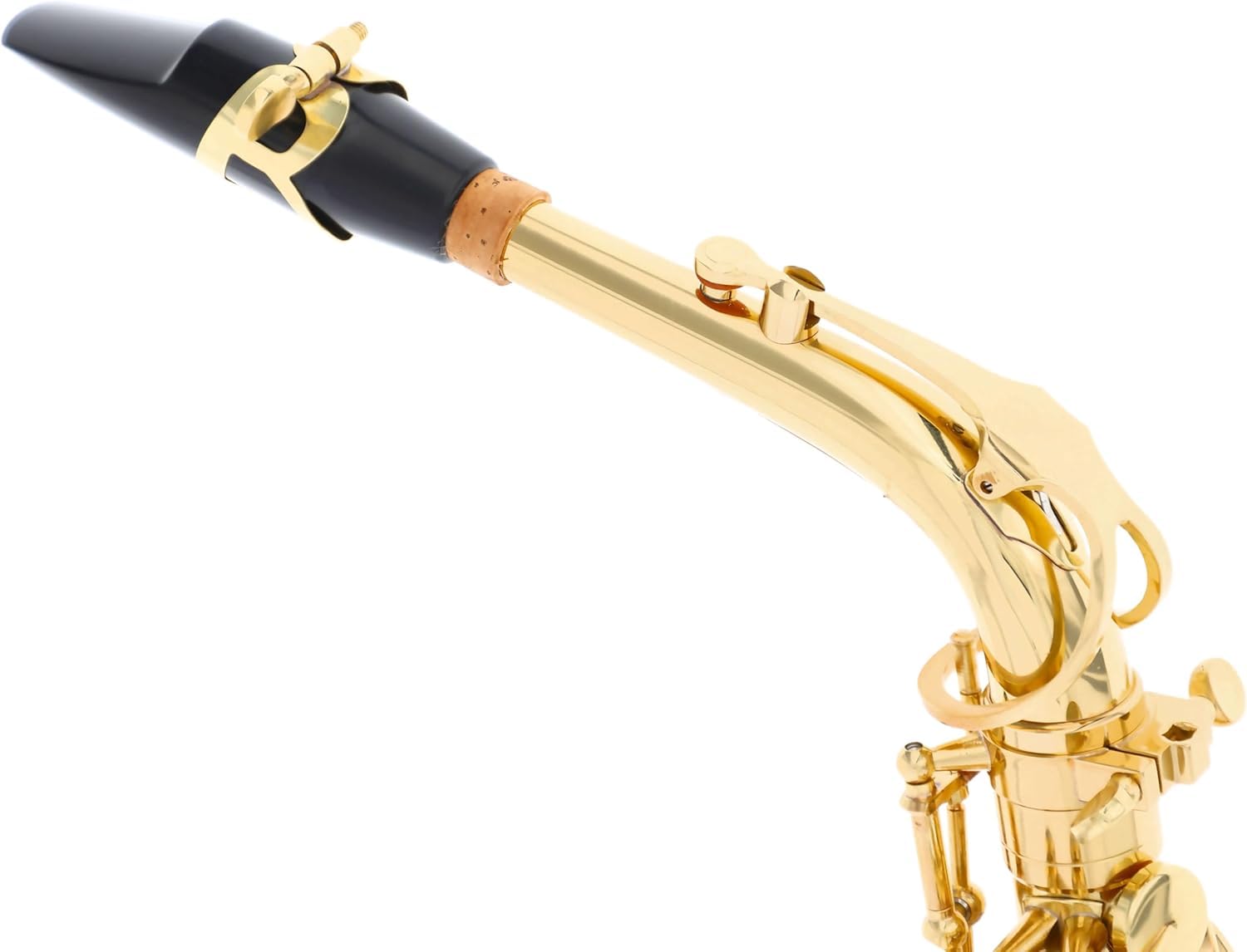 Soundman EAS-500 Altsaxophon in Es - mit Hoch-Fis-Klappe - Komplett mit Mundstück, Koffer und Zubehör