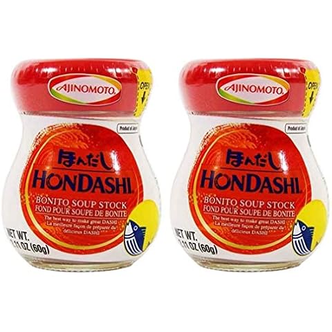 Japanese Hon Dashi Bonito Fish Soup Stock - 2.1 oz x 2 bottles Cover